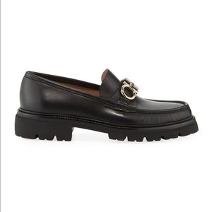 SALVATORE FERRAGAMO Bleecker Leather Loafers